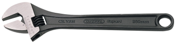 Draper 365 Draper Expert Crescent-Type Adjustable Wrench with Phosphate Finish, 250mm, 33mm - Code: 52681 - Pack Qty 1