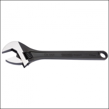 Draper 365 Draper Expert Crescent-Type Adjustable Wrench with Phosphate Finish, 450mm, 57mm - Code: 52684 - Pack Qty 1