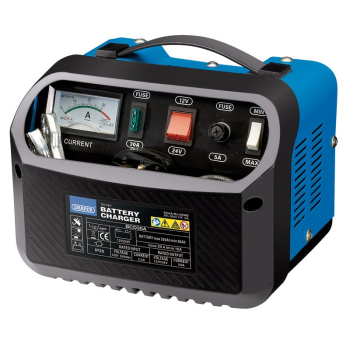 Draper BCD30A 12/24V Battery Charger, 16 - 20A - Code: 52985 - Pack Qty 1