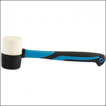 Draper CRM/FG Draper Expert Rubber Head Mallet with Fibreglass Shaft, 450g/16oz - Code: 53021 - Pack Qty 1