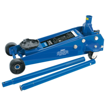 Draper TJ3HD/B Garage Trolley Jack, 3 Tonne - Code: 53089 - Pack Qty 1