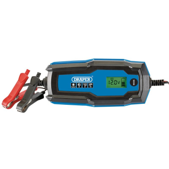 Draper BCI6 6/12V Smart Charger and Battery Maintainer, 6A - Code: 53490 - Pack Qty 1