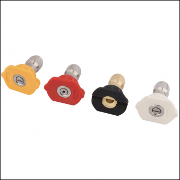 Draper APW72 Nozzle Kit for Pressure Washer 14434 (4 Piece) - Code: 53858 - Pack Qty 1