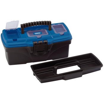 Draper TB320 Tool/Organiser Box with Tote Tray, 320mm - Discontinued - Code: 53875 - Pack Qty 1
