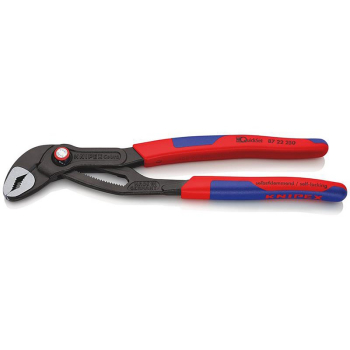 Draper 87 22 250 SB KNIPEX 87 22 250 SB Cobra® QuickSet High-Tech Water Pump Pliers, 250mm - Code: 53953 - Pack Qty 1