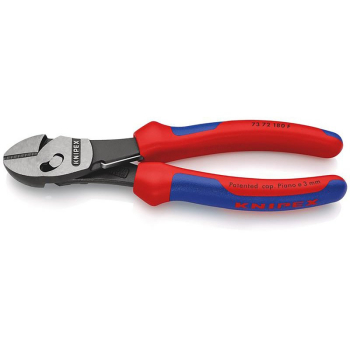 Draper 73 72 180 F KNIPEX 73 72 180 F TwinForce® High Performance Diagonal Cutter with Opening Spring, 180mm - Code: 53975 - Pack Qty 1