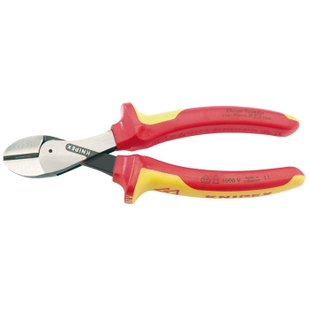 Draper 73 08 160 UKSBE KNIPEX 73 08 160UKSBE VDE X-Cut® High Leverage Diagonal Cutter, 160mm - Code: 54087 - Pack Qty 1