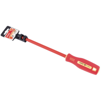 Draper 952 Fully Insulated Plain Slot Screwdriver, 8 x 200mm - Code: 54272 - Pack Qty 1