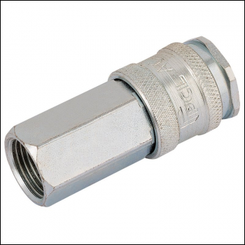 Draper AC71EF BULK 3/8 inch  BSP Parallel Euro Coupling Female Thread (Sold Loose) - Code: 54408 - Pack Qty 1