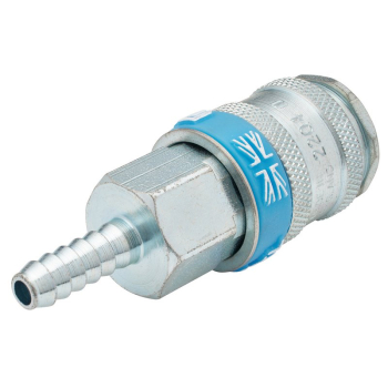 Draper AC7106 BULK Euro Coupling Hose Tailpiece, 6mm (Sold Loose) - Code: 54410 - Pack Qty 1