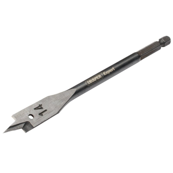 Draper FB102 Draper Expert Flat Wood Bit, 14 x 150mm - Code: 54555 - Pack Qty 1