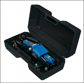 Draper TJ2LD/BB Trolley Jack with Carry Case, 2 Tonne - Code: 54635 - Pack Qty 1