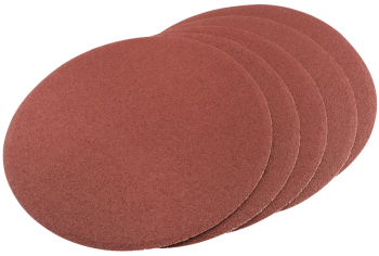 Draper SD8C Self-Adhesive Aluminium Oxide Sanding Discs, 200mm, 60 Grit (Pack of 5) - Code: 54666 - Pack Qty 1