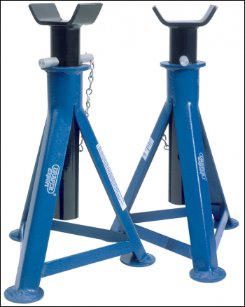 Draper AS2000 Draper Expert Axle Stands, 2 Tonne (Pair) - Code: 54721 - Pack Qty 1