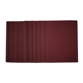Draper SSA2 1/4 Sanding Sheets, 115 x 150mm, Assorted Grit (Pack of 10) - Code: 54824 - Pack Qty 1