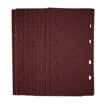 Draper SSA3 1/3 Sanding Sheets with Hook and Loop, 93 x 190mm, 40 Grit (Pack of 10) - Code: 54831 - Pack Qty 1