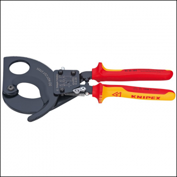 Draper 95 36 280 Knipex 95 36 280 VDE Heavy Duty Cable Cutter, 280mm - Code: 55015 - Pack Qty 1