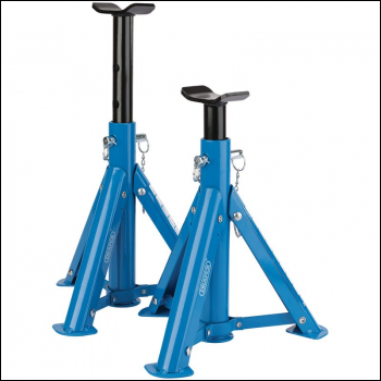 Draper AS2000F Folding Axle Stands, 2 Tonne (Pair) - Code: 55319 - Pack Qty 1
