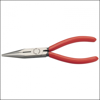 Draper 25 01 160 SBE Knipex 25 01 160SB Long Nose Pliers, 160mm - Code: 55415 - Pack Qty 1