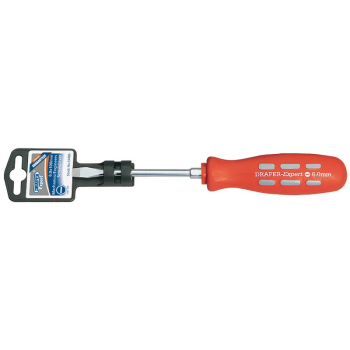 Draper 870 Draper Expert Plain Slot Flared Tip Mechanic's Screwdriver, 6 x 100mm - Discontinued - Code: 55486 - Pack Qty 1
