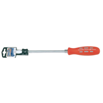 Draper 870 Draper Expert Plain Slot Flared Tip Mechanic's Screwdriver, 9.5 x 200mm - Discontinued - Code: 55489 - Pack Qty 1