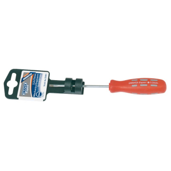 Draper 870/1 Draper Expert Plain Slot Parallel Tip Mechanics Screwdriver, 3.2 x 75mm - Discontinued - Code: 55491 - Pack Qty 1