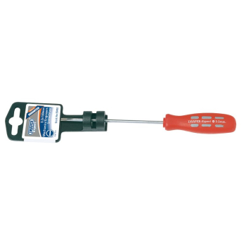 Draper 870/1 Draper Expert Plain Slot Parallel Tip Mechanics Screwdriver, 3.2 x 100mm - Discontinued - Code: 55492 - Pack Qty 1