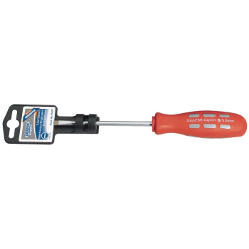 Draper 870/1 Draper Expert Plain Slot Parallel Tip Mechanics Screwdriver, 5 x 100mm - Code: 55495 - Pack Qty 1