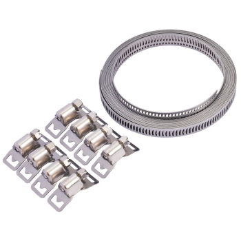 Draper HC8MM Wide Hose Clamp Set, 8mm - Code: 55591 - Pack Qty 1