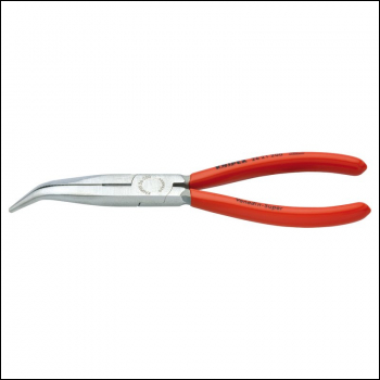 Draper 26 21 200 SB Knipex 26 21 200 SBE Angled Long Nose Pliers, 200mm - Code: 55598 - Pack Qty 1