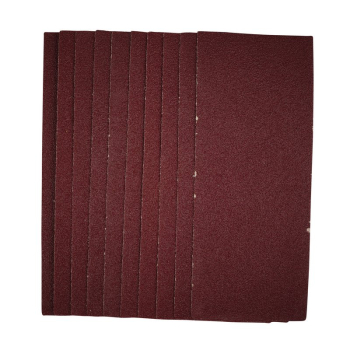 Draper SSA4 1/3 Sanding Sheets, 93 x 230mm, 40 Grit (Pack of 10) - Code: 55737 - Pack Qty 1