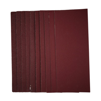 Draper SSA4 1/3 Sanding Sheets, 93 x 230mm, Assorted Grit (Pack of 10) - Code: 55753 - Pack Qty 1