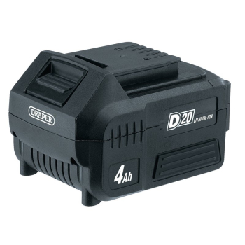 Draper D20B4.0AH D20 20V Li-ion Battery, 4.0Ah - Code: 55898 - Pack Qty 1