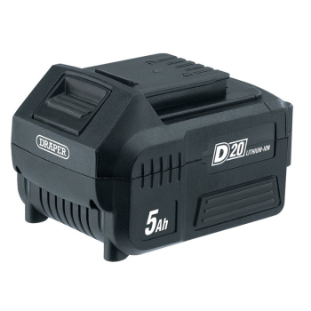 Draper D20B5.0AH D20 20V Li-ion Battery, 5.0Ah - Code: 55907 - Pack Qty 1