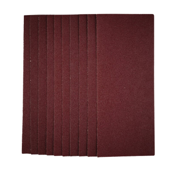 Draper SSA6 1/2 Sanding Sheets, 115 x 280mm, 40 Grit (Pack of 10) - Code: 55964 - Pack Qty 1