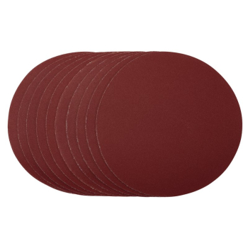 Draper SDHAL180 Sanding Discs, 180mm, Hook & Loop, 240 Grit, (Pack of 10) - Code: 56182 - Pack Qty 1