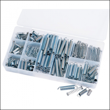 Draper SPRING/200 Compression and Extension Spring Assortment (200 Piece) - Code: 56380 - Pack Qty 1