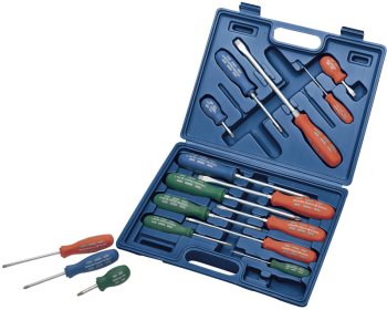 Draper 870/16 Draper Expert Mechanic's/Engineers Screwdriver Set (16 Piece) - Code: 56773 - Pack Qty 1