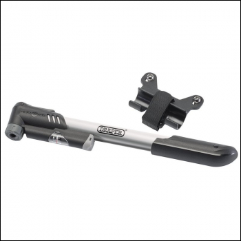 Draper BK-HP Dual Connector Bicycle Hand Pump - Code: 57379 - Pack Qty 1