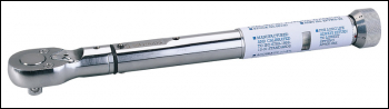 Draper EPTW5-22 Draper Expert Precision Torque Wrench, 3/8 inch  Sq. Dr., 5 - 22Nm - Code: 58130 - Pack Qty 1
