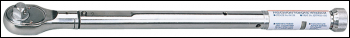 Draper EPTW30-100 Draper Expert Precision Torque Wrench, 1/2 inch  Sq. Dr., 30 - 100Nm - Code: 58138 - Pack Qty 1