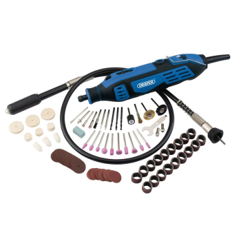 Draper MT180D111 230V Rotary Multi-Tool Kit, 180W (111 Piece) - Code: 58300 - Pack Qty 1