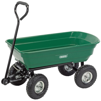 Draper GTC Garden Tipping Trolley Cart, 75L - Code: 58553 - Pack Qty 1
