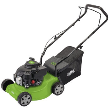 Draper LMP390 Composite Deck Petrol Lawn Mower, 390mm, 132cc/3.3HP - Code: 58567 - Pack Qty 1