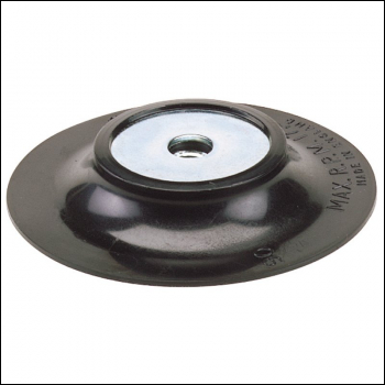 Draper APT8 Grinding Disc Backing Pad, 100mm - Code: 58608 - Pack Qty 1