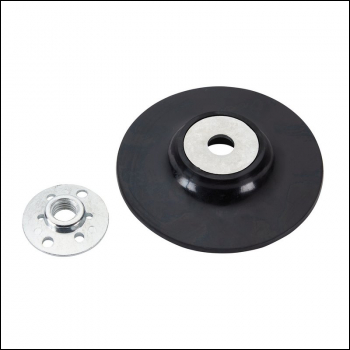 Draper APT9 Grinding Disc Backing Pad, 115mm - Code: 58609 - Pack Qty 1