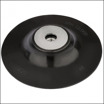 Draper APT11 Grinding Disc Backing Pad, 125mm - Code: 58620 - Pack Qty 1