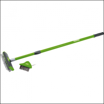 Draper PHWB/SET Paving Brush Set with Twin Heads and Telescopic Handle - Code: 58683 - Pack Qty 1