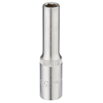Draper 1455-T  5,5 Elora Deep Socket, 1/4 inch  Sq. Dr., 5.5mm - Code: 58724 - Pack Qty 1