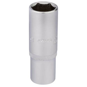 Draper 1455-T 13 Elora Deep Socket, 1/4 inch  Sq. Dr., 13mm - Code: 58733 - Pack Qty 1